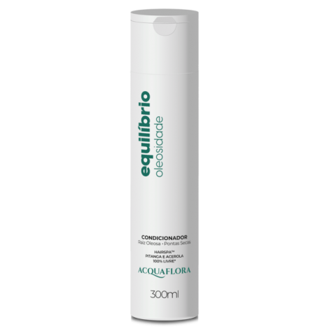 Condicionador Acquaflora Equilíbrio Oleosidade Raiz Oleosa- Controle de Oleosidade, Hidratação Leve, Brilho Natural