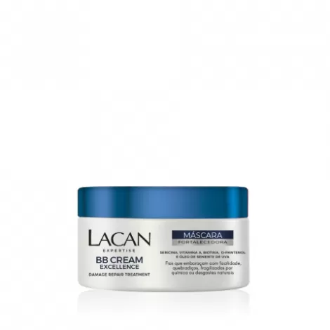 Máscara Capilar Lacan BB Cream Excellence 300g fortalecedora nutritiva