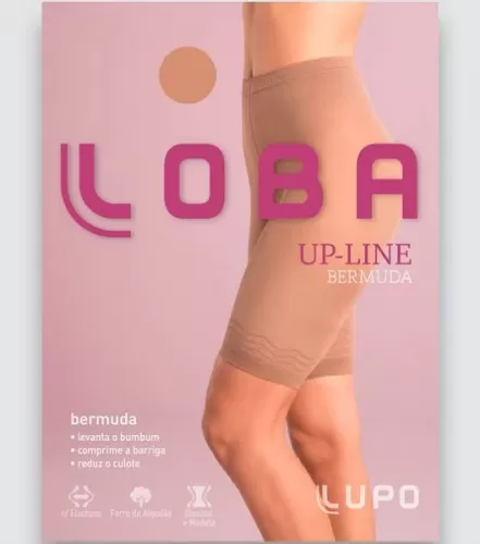 Bermuda Lupo Up Line Médio Pó de Arroz M Compressao Conforto
