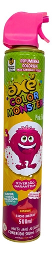AXE Espuminha Colorida 500ml Pink Floc divertida segura