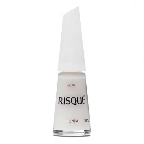 Risqué Esmalte Renda 8ml cobertura suave hipoalergênico