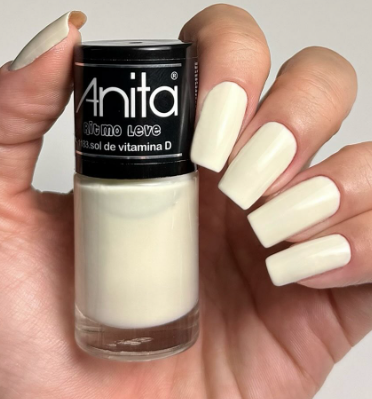 Anita esmalte Ritmo Leve Sol de Vitamina D 10ml cremoso secagem rápida