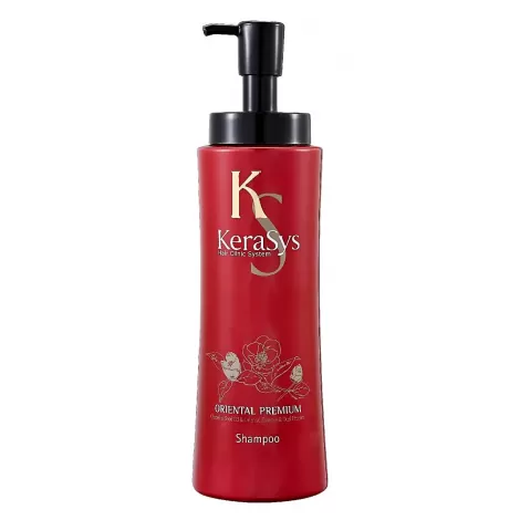 Shampoo Kerasys Oriental Premium 600ml limpeza profunda fortalecimento capilar