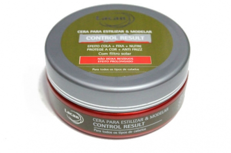 Lacan Cera Modeladora Control Result 50g fixacao forte efeito matte