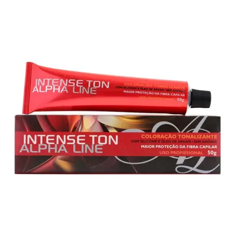 Alpha Line Tonalizante 50g hidratante nutritivo 8.0 louro claro