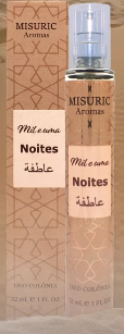 Misuric Perfume Mil e Uma Noites 32ml fragrância oriental intensa fixação prolongada