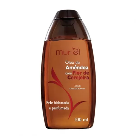 Muriel Óleo Corporal Amêndoas com Flor de Cerejeira 100ml nutritivo desodorante