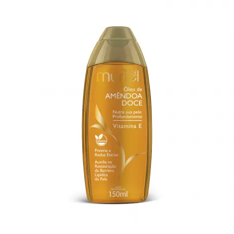 Muriel Óleo Corporal Amêndoa Doce 150ml hidratante desodorante