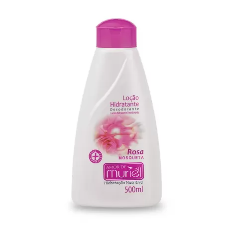 Muriel Hidratante Corporal Rosa Mosqueta 500ml regenerador desodorante