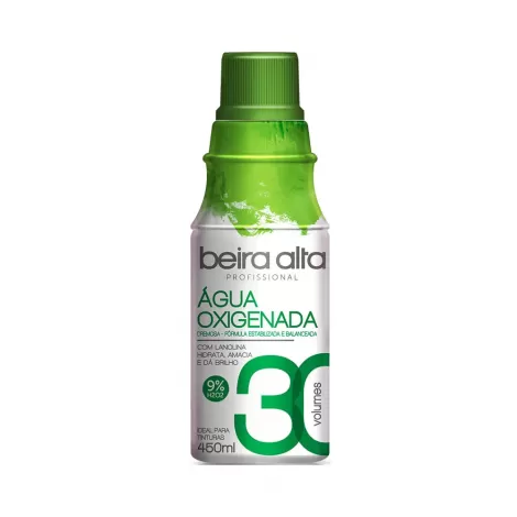 Água Oxigenada Creme 30 Volumes 450ml cremosa profissional