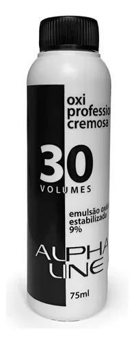Alpha Line Ox 75ml V30 oxidante estabilizado coloração descoloração clareamento