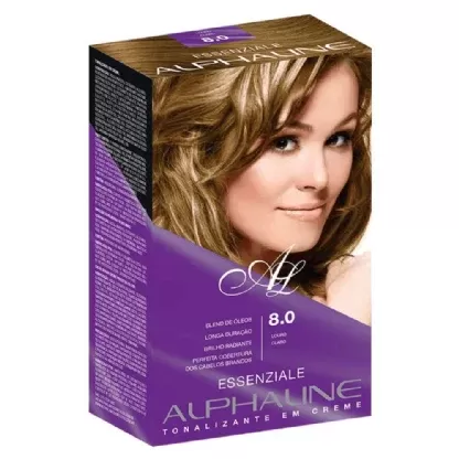 Alpha Line Tonalizante Essenziale 8.0 Louro Claro 40ml hidratante antioxidante
