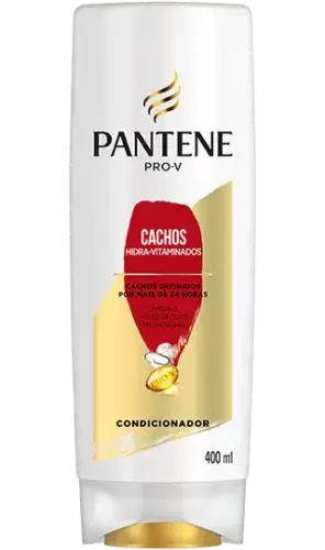 Condicionador Pantene Cachos Hidra-Vitaminados 400ml hidratante definidor