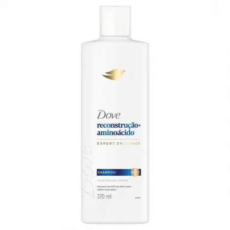 Dove Shampoo Reconstrução Aminoácido 370ml fortalecedor reparador