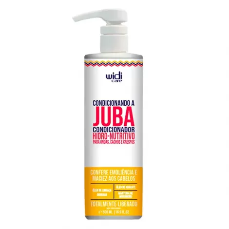 Widi Care Condicionando a Juba Condicionador Hidro-Nutritivo 500ml hidratante reparador
