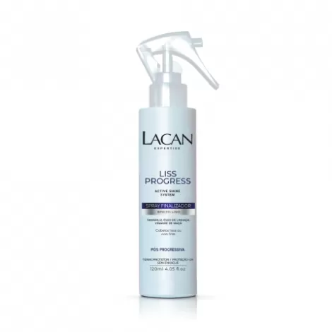 Spray Finalizador Lacan Liss Progress 120ml efeito liso hidratante