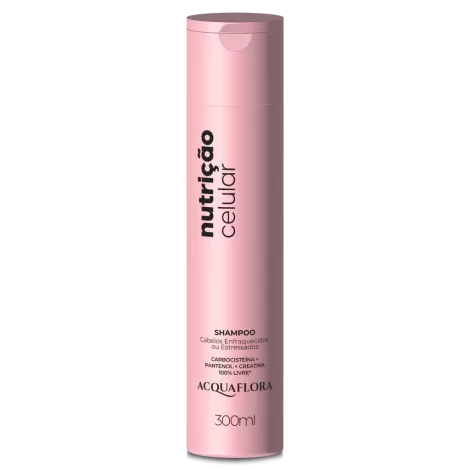 Shampoo Acquaflora Nutrição Celular 300ml