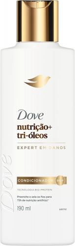 Dove Condicionador Nutrição Tri-Óleos 370ml nutritivo regenerador