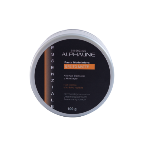 Pasta Modeladora Alpha Line 100g fixação forte acabamento natural