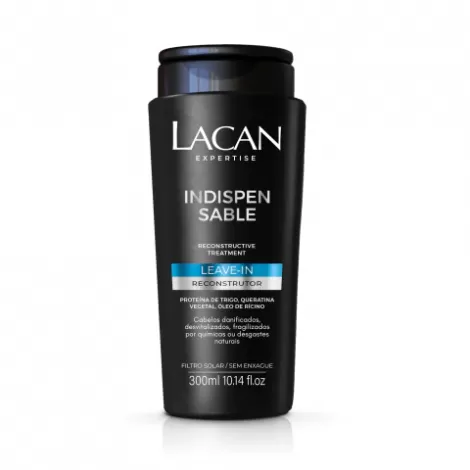 Leave-In Lacan Reconstrutor Indispensable 300ml hidratante reparador