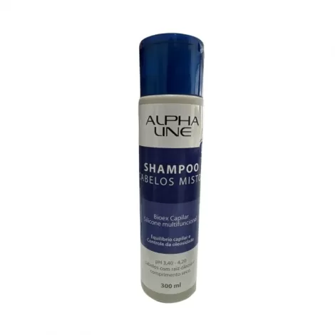 Shampoo Alpha Line Control Cabelos Mistos 300ml hidratante equilibrante