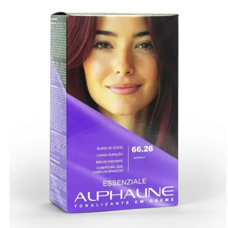 Tonalizante Alpha Line Essenziale 66.26 Marsala 40ml suave nutritivo antioxidante