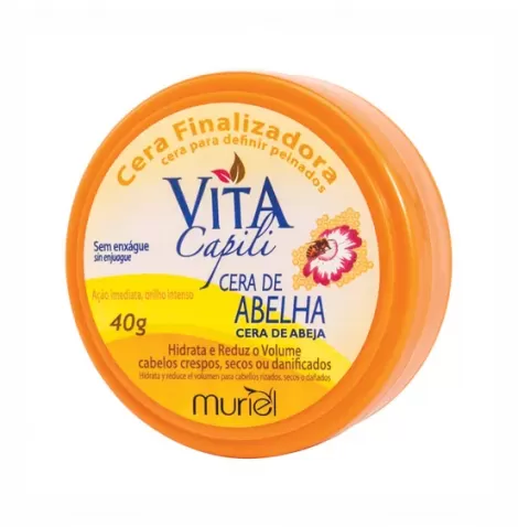Muriel Cera Finalizadora Vita Capili Jaborandi 40g modeladora nutritiva