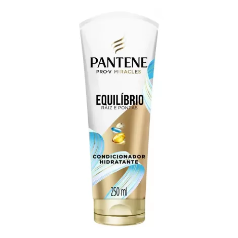 Condicionador Pantene Equilíbrio Raiz e Pontas 250ml hidratante leve purificante