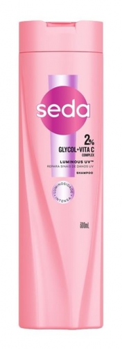 Shampoo Seda Luminous UV 325ml iluminador reparador