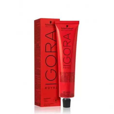 Igora Royal Coloração Permanente 60ml cobertura intensa brilho 4.0 Castanho Médio Natural