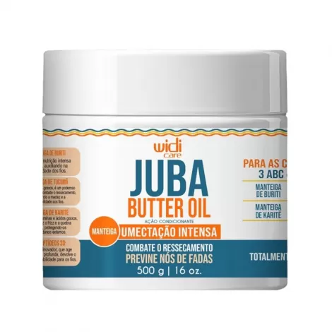 Widi Care Juba Butter Oil 500g umectação intensa nutritivo hidratante