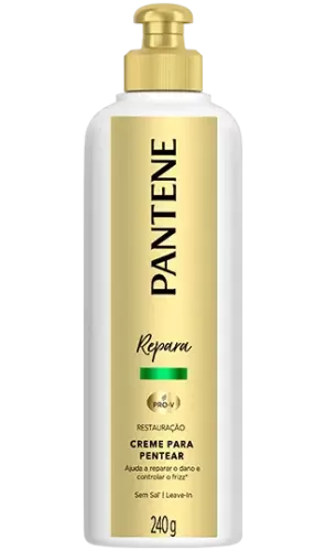 Creme para Pentear Pantene Restauração 240ml fortalecedor antifrizz