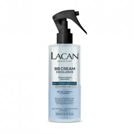 Spray Capilar Lacan BB Cream 260ml hidratante protetor-termico