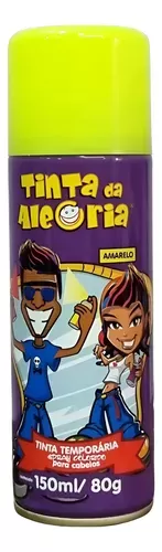 Tinta da Alegria Amarelo 150ml vibrante iluminadora