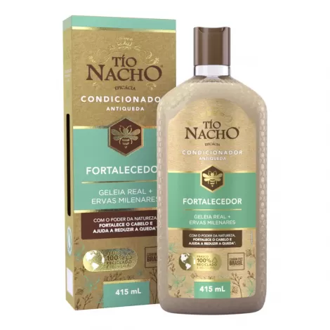 Tio Nacho Condicionador fortalecedor Ervas Milenares 415ml fortalecedor hidratante