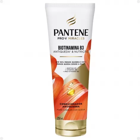 Condicionador Pantene Pro-V Miracles Biotinamina B3 250ml hidratante fortalecedor