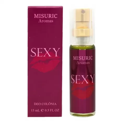 Misuric Perfume Feminino Sexy 15ml fragrância doce envolvente
