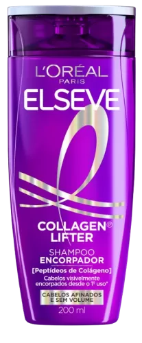 Elseve Shampoo Collagen Lifter 200ml fortalecedor redensificador
