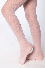 Meia-Calça Infantil Lobinha Lupo Fio 20 Tamanho G Rosa leveza conforto
